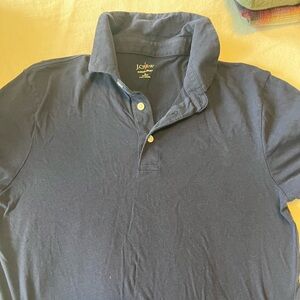 JCrew cotton sueded Jersey polo